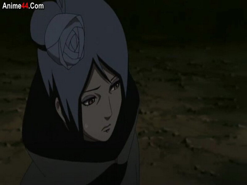 anime character with rose hair accessory