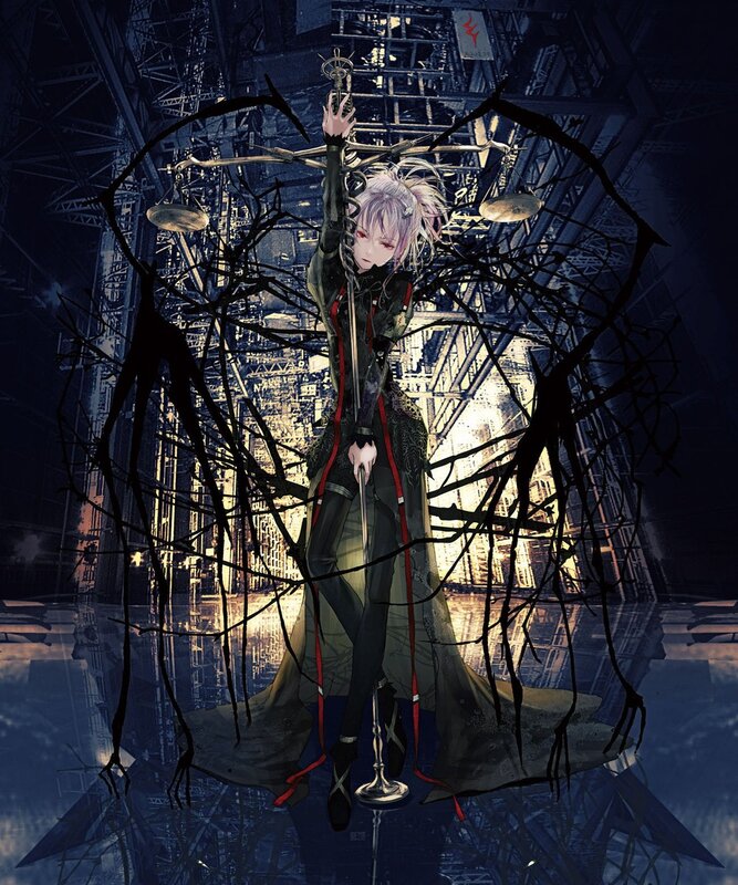 anime character with scales