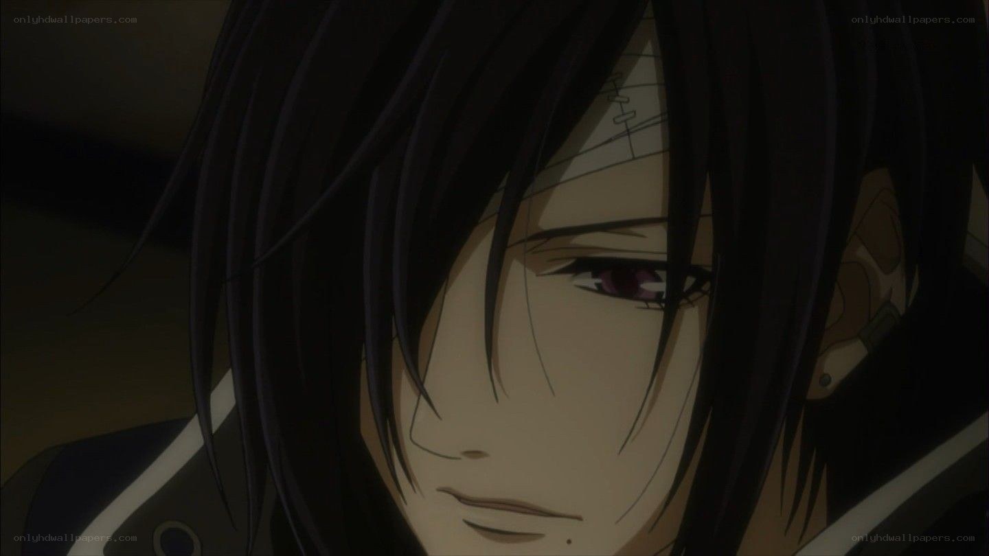 anime character with scar