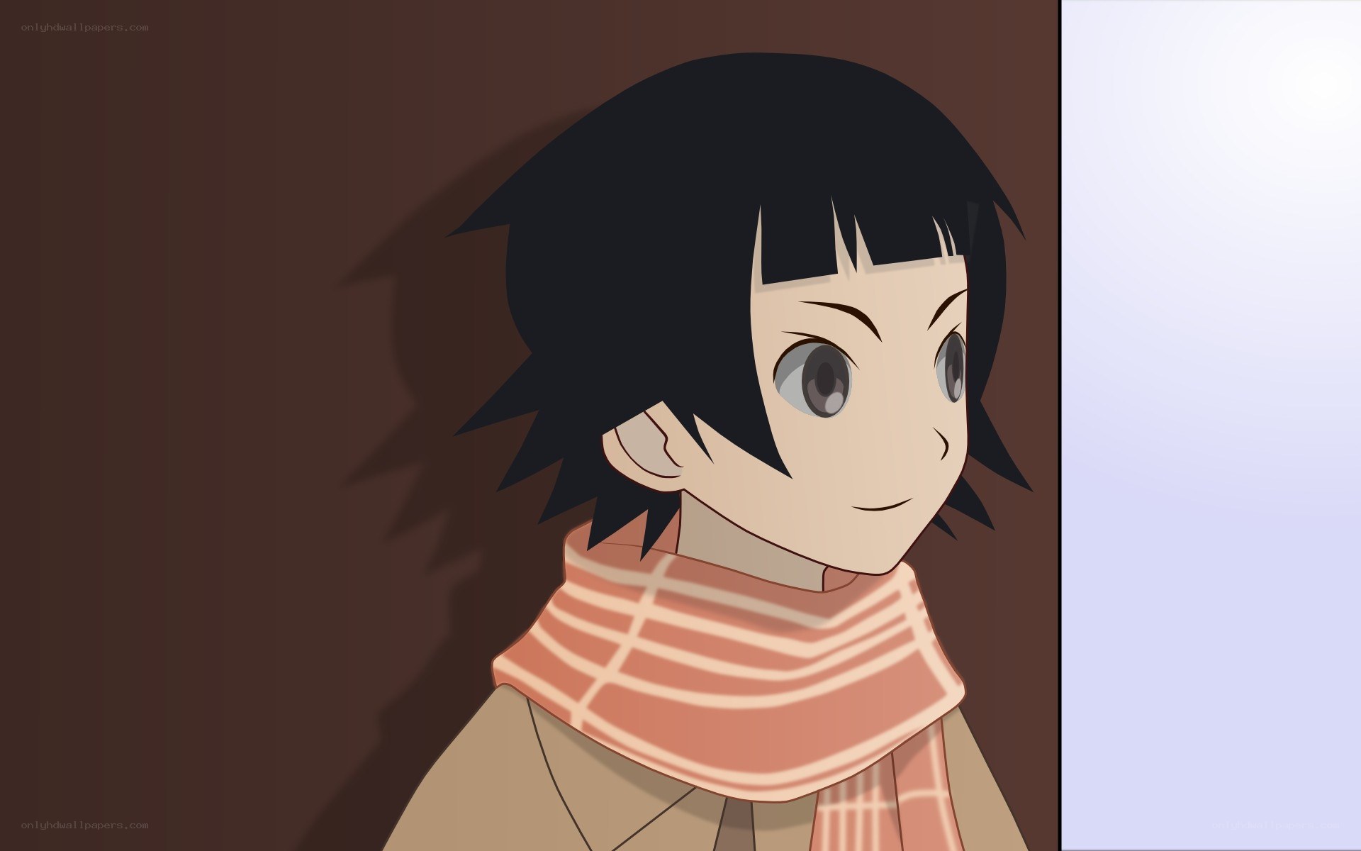 anime character with scarf