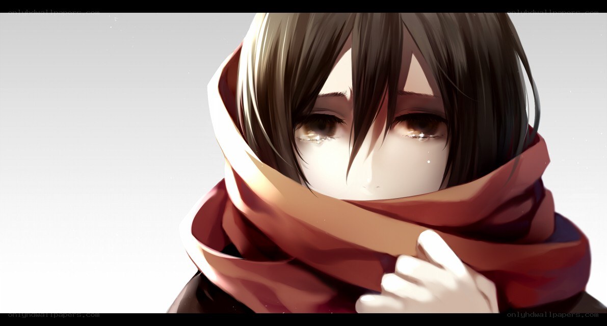 anime character with scarf