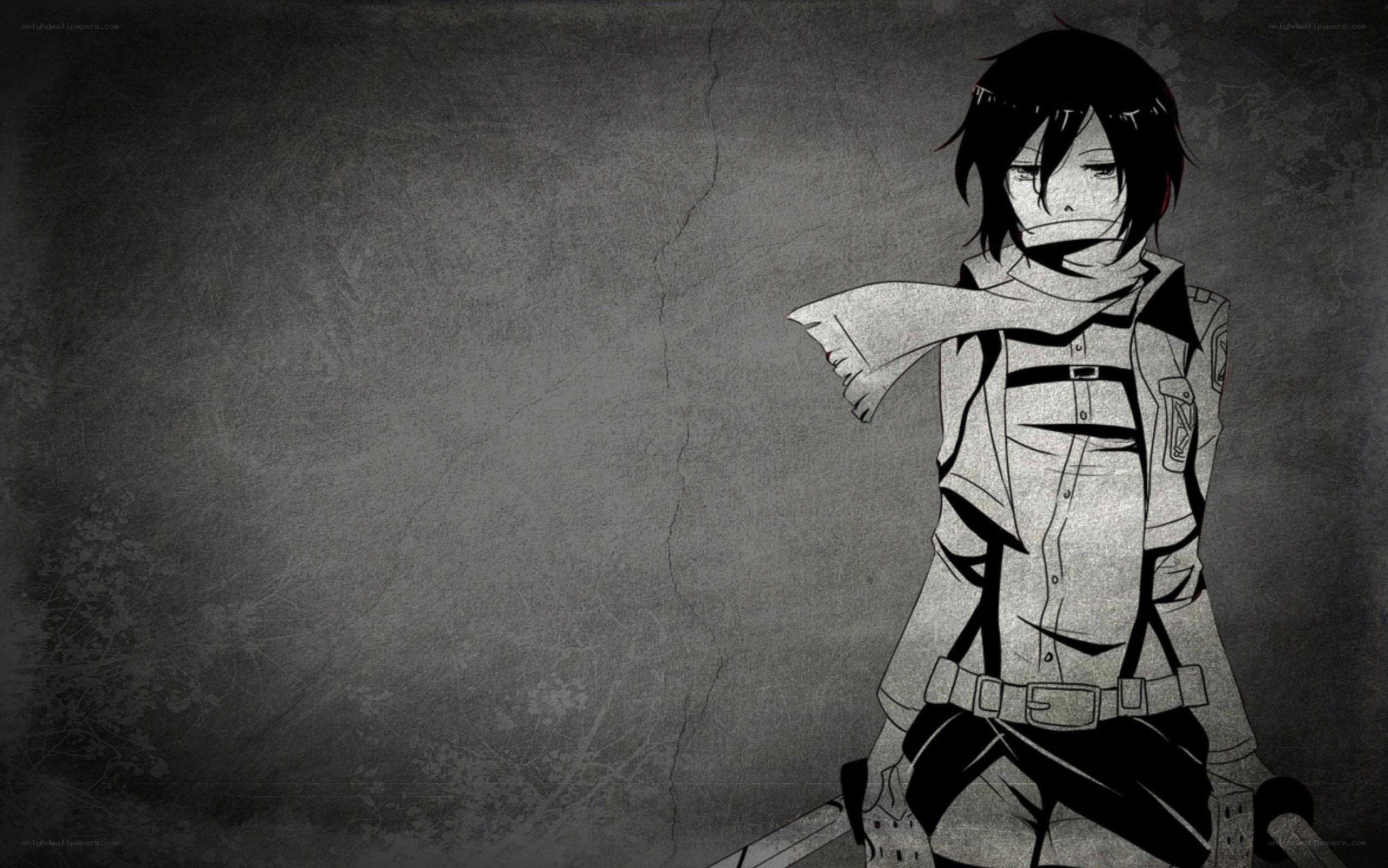 anime character with scarf