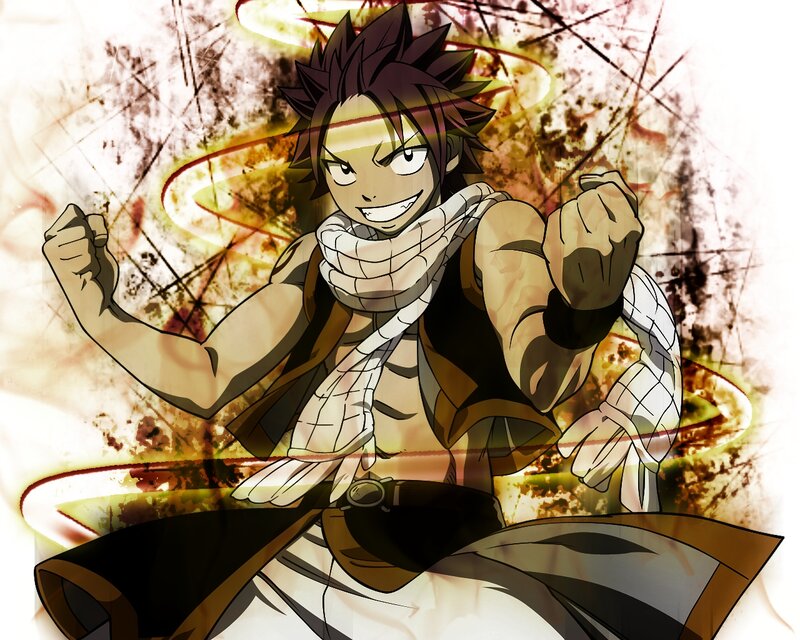 Anime Character with Scarf — Brown