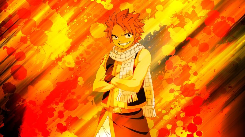 Anime Character with Scarf — Red, Dramatic
