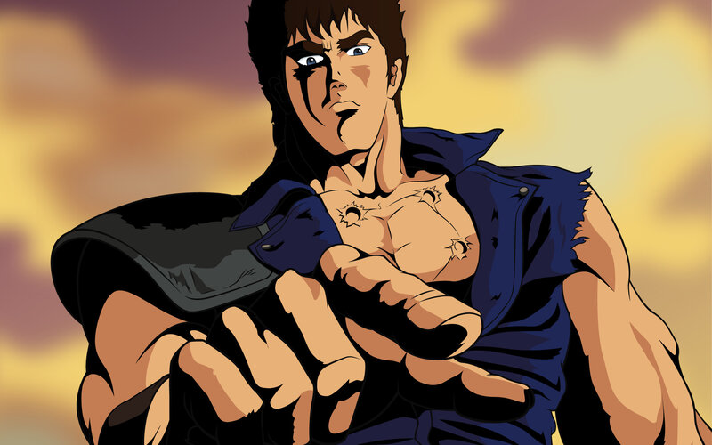 anime character with scars