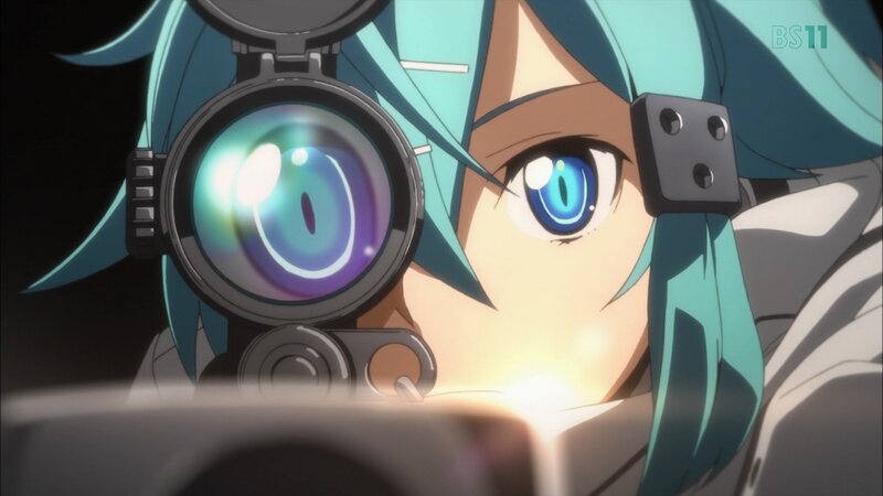Anime Character with Scope