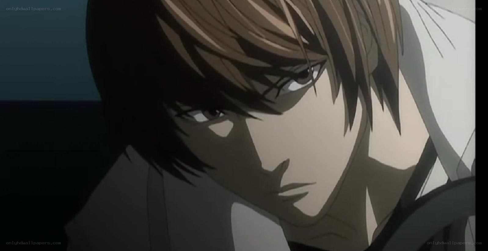 anime character with serious expression