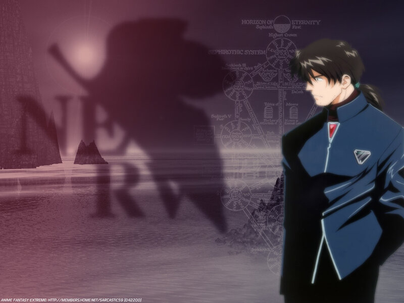 anime character with shadow