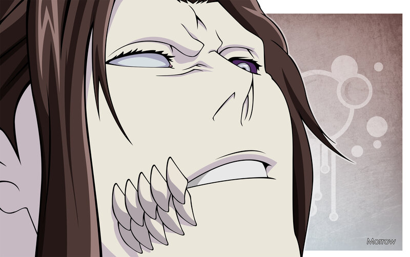 Anime Character with Sharp Teeth — Brown