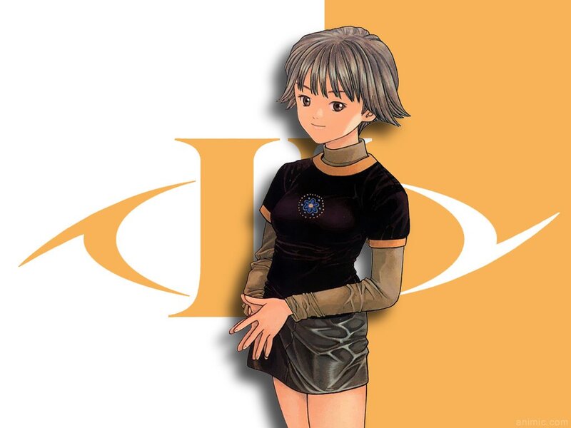 anime character with short hair