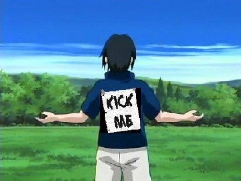 Anime Character with Sign — Green