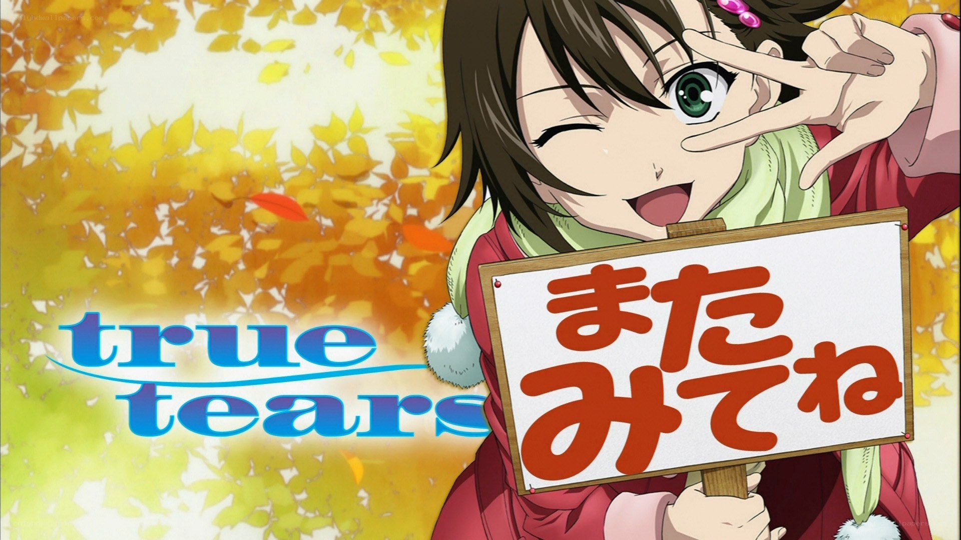 anime character with sign