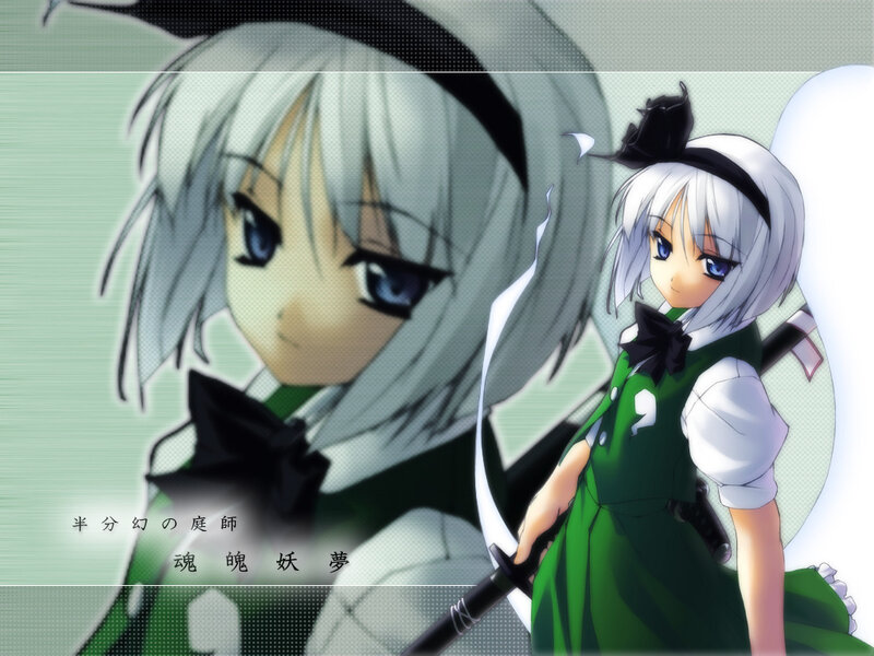 Anime character with silver hair