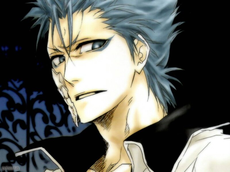 Anime character with silver hair