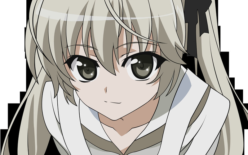 anime character with silver hair