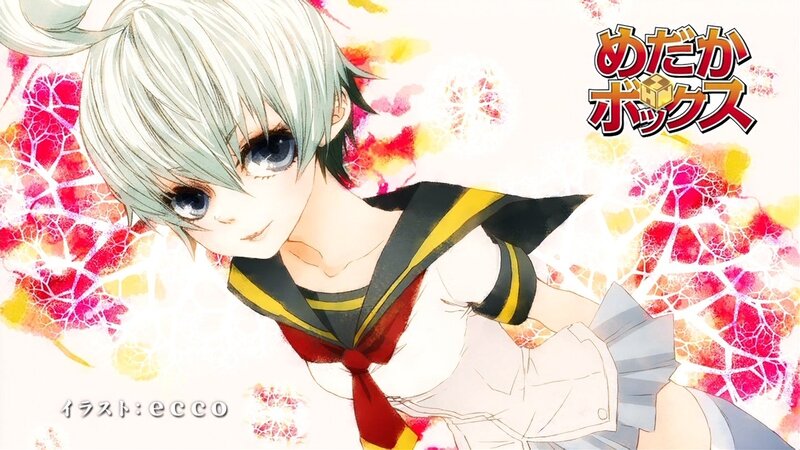 Anime character with silver hair