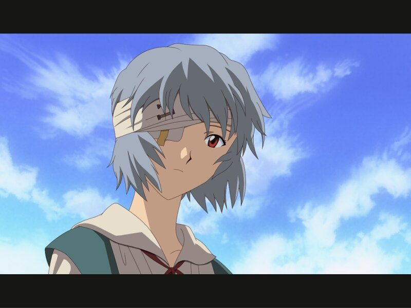 anime character with silver hair
