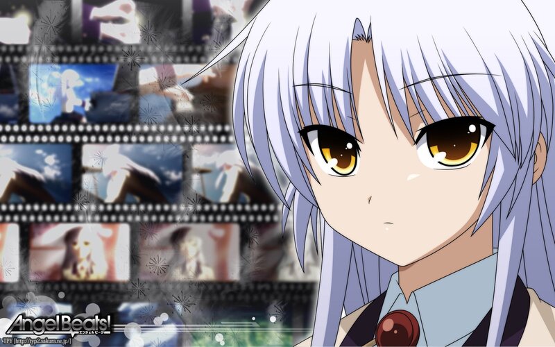Anime character with silver hair