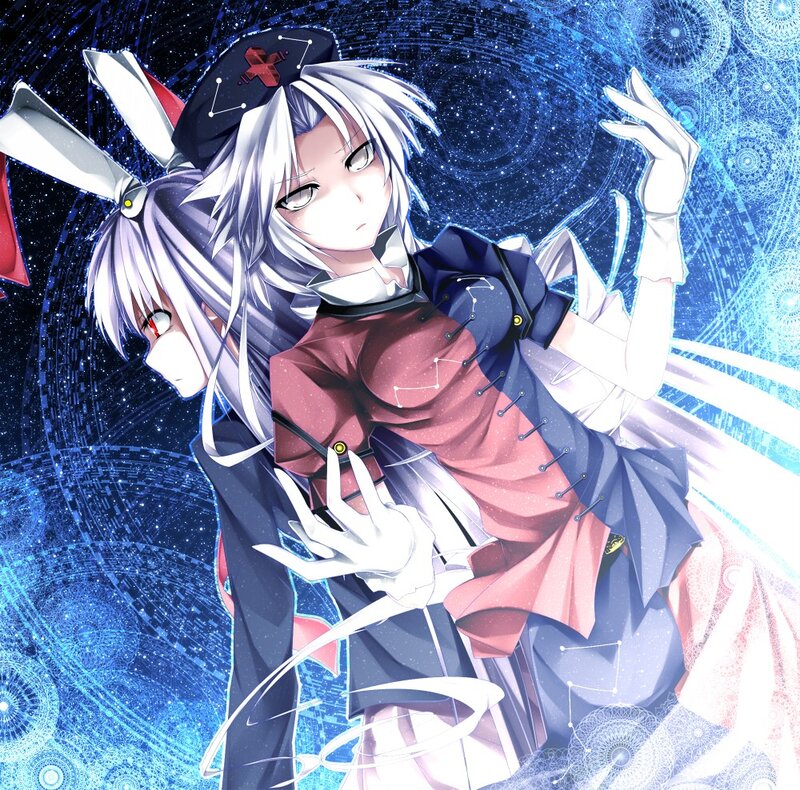 anime character with silver hair