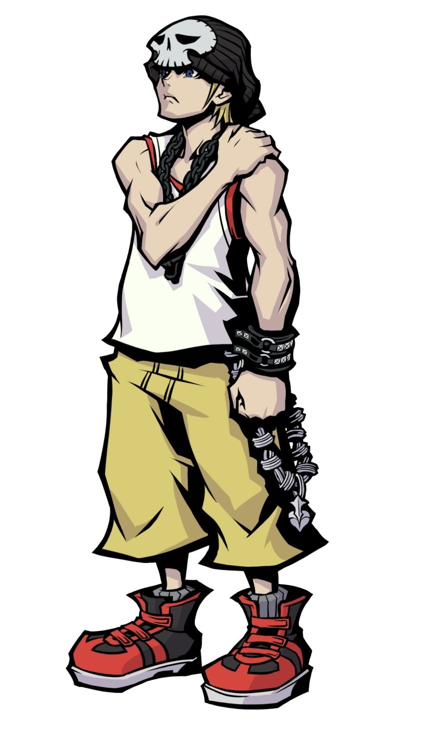 anime character with skull hat