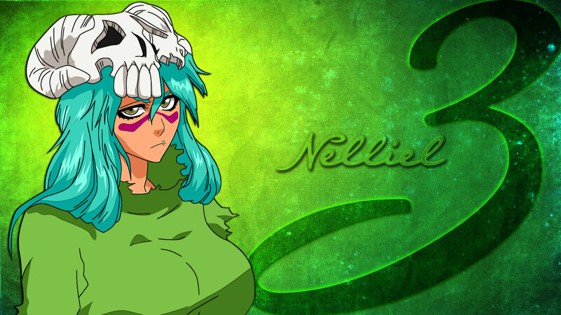 Anime Character with Skull Hat — Green
