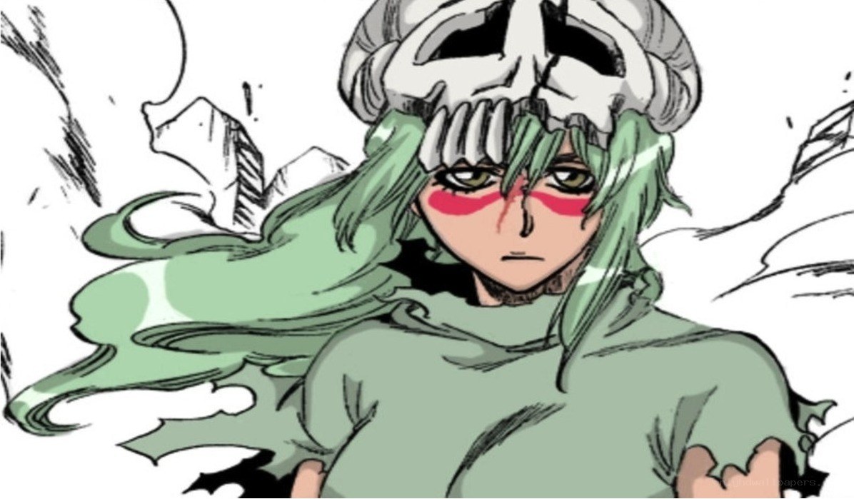 anime character with skull helmet