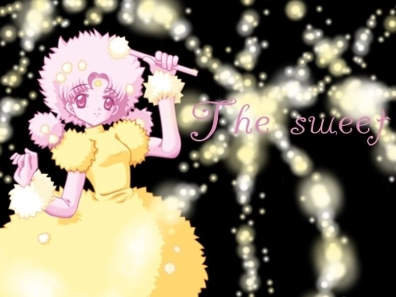 anime character with sparkles