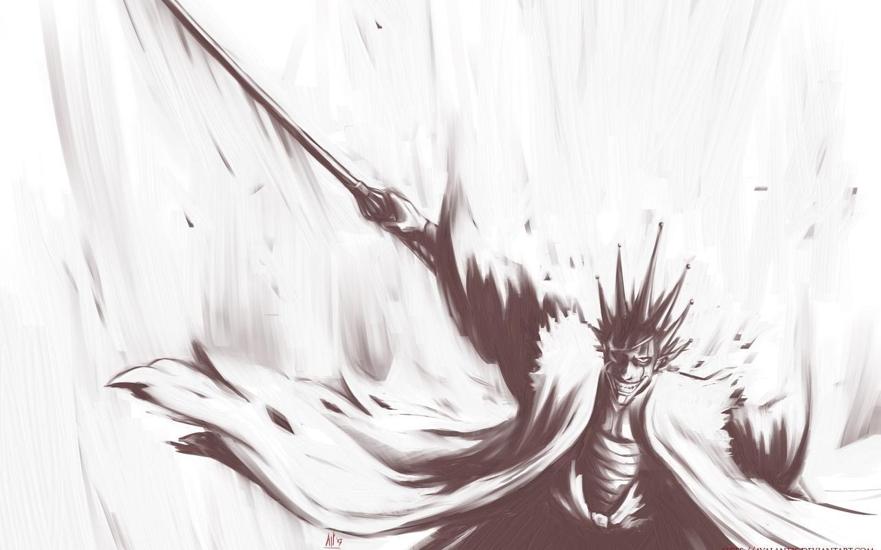 anime character with spear