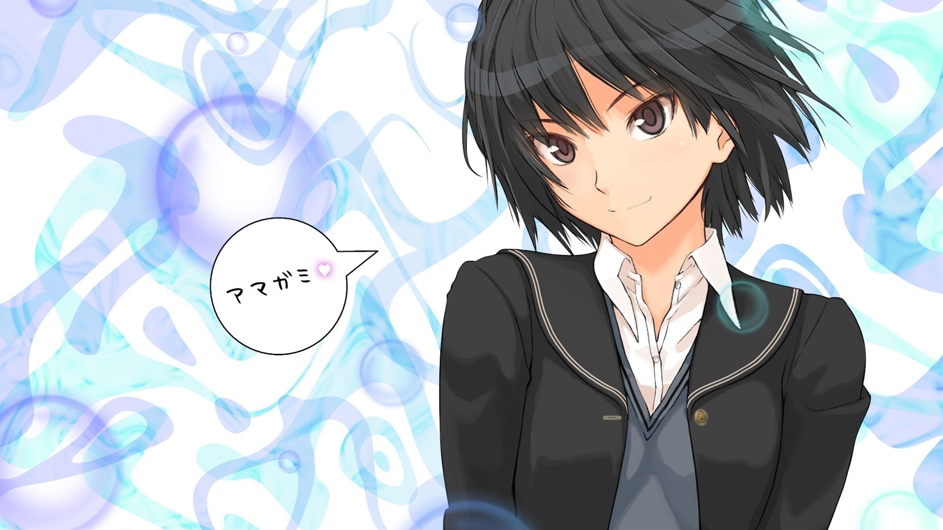 anime character with speech bubble