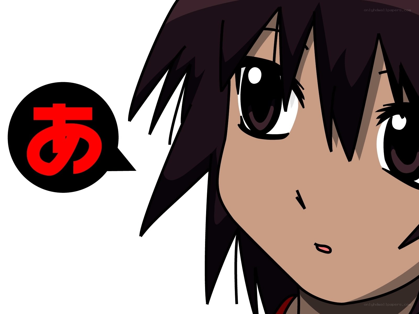 anime character with speech bubble