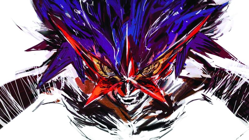 anime character with spiky hair