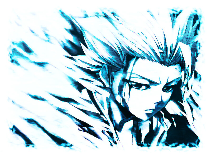 anime character with spiky hair