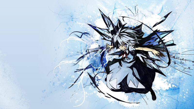 anime character with spiky hair