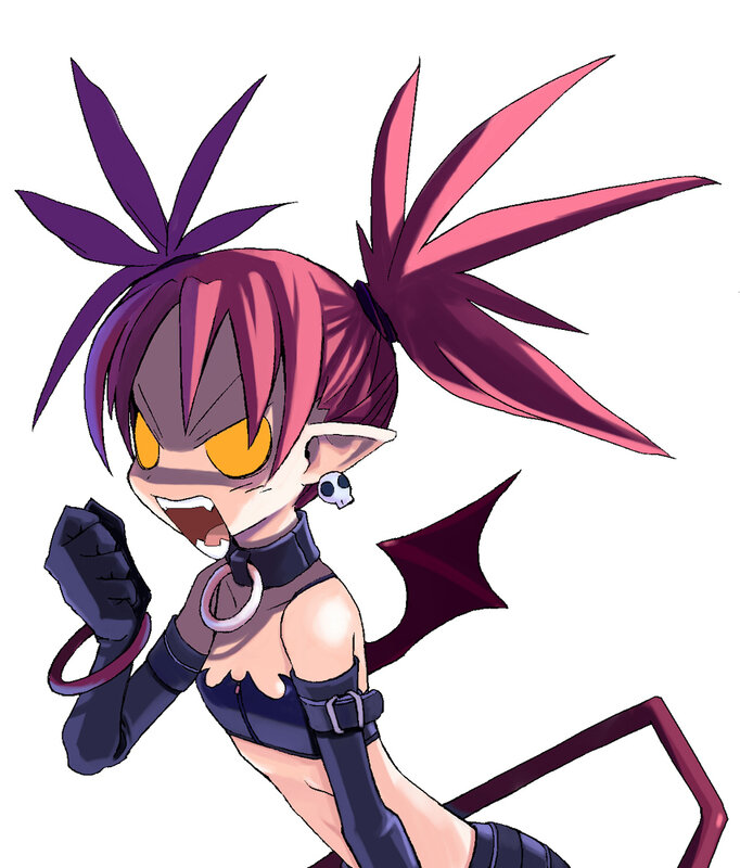 anime character with spiky hair