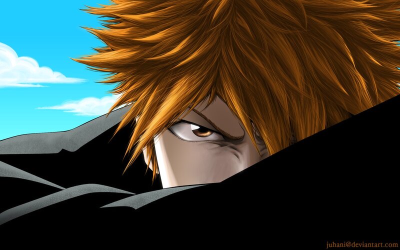 anime character with spiky hair