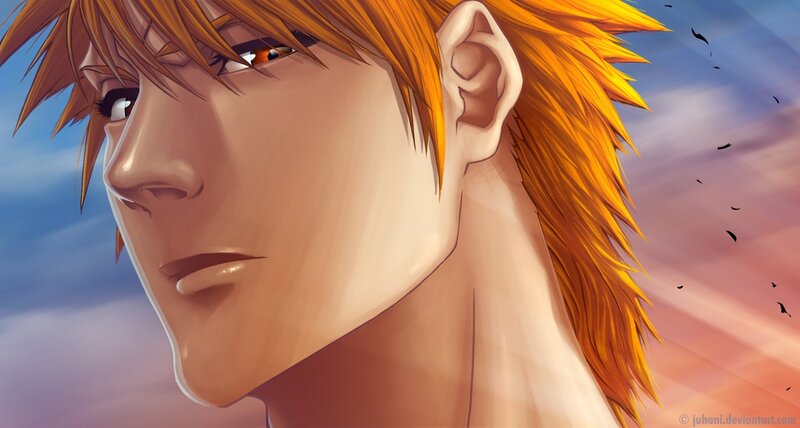 anime character with spiky hair