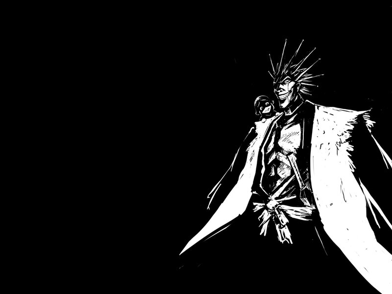 anime character with spiky hair