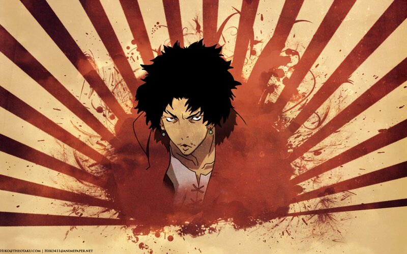 anime character with spiky hair