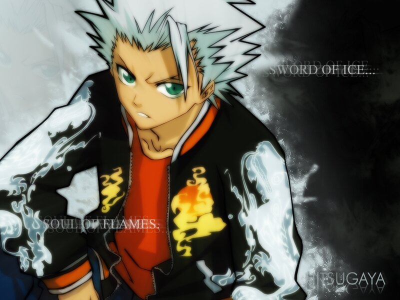 Anime Character with Spiky Hair — Black, Dramatic, Jacket