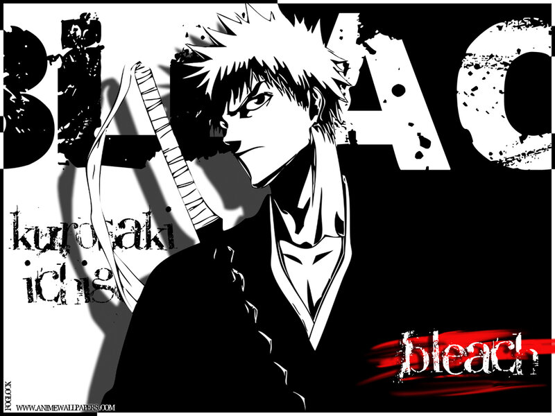 Anime Character with Spiky Hair — Black, Dramatic, Manga, Sword