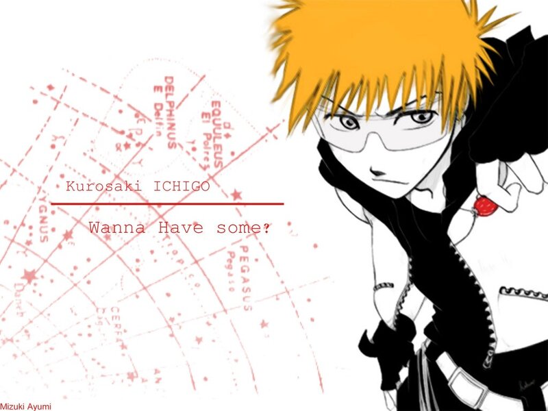 Anime Character with Spiky Hair — Black, Serious, Manga, Glasses