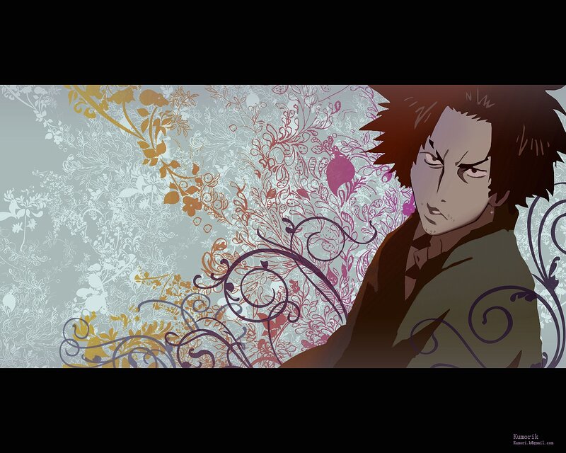 Anime Character with Spiky Hair — Brown, Dramatic