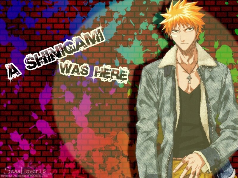Anime Character with Spiky Hair — Red, Confident