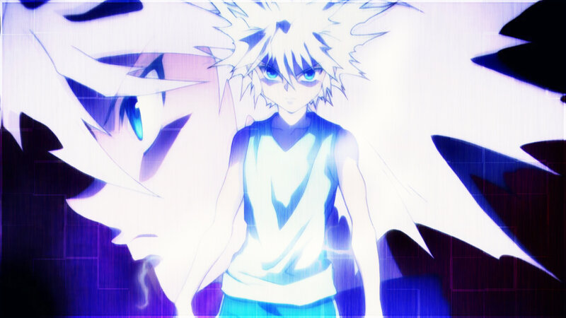Anime Character with Spiky Hair — White, Dramatic, Spiky White Hair
