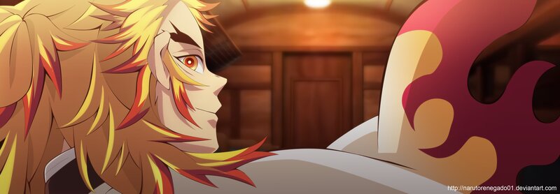 Anime Character with Spiky Hair — Yellow, Dramatic, Flame Pattern