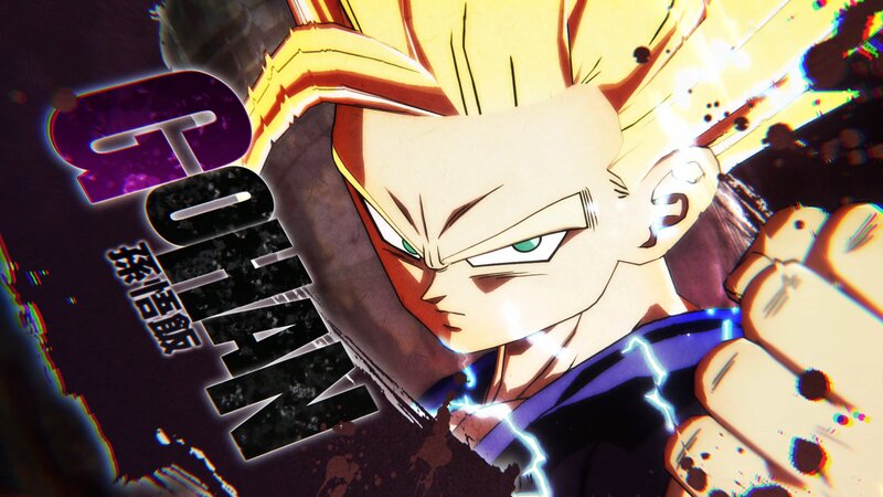 Anime Character with Spiky Hair — Yellow, Intense, Dramatic