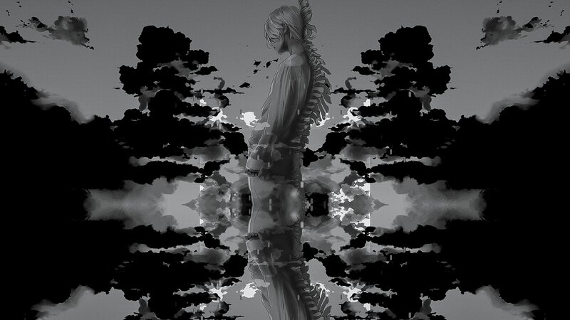 Anime Character with Spines