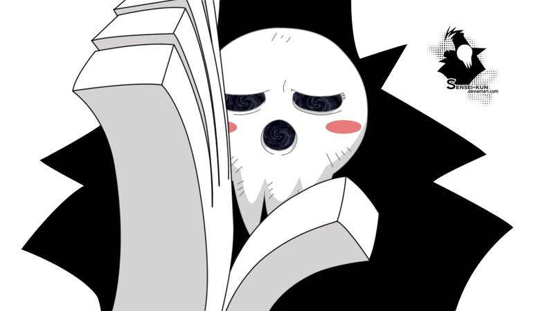 anime character with spiral eyes