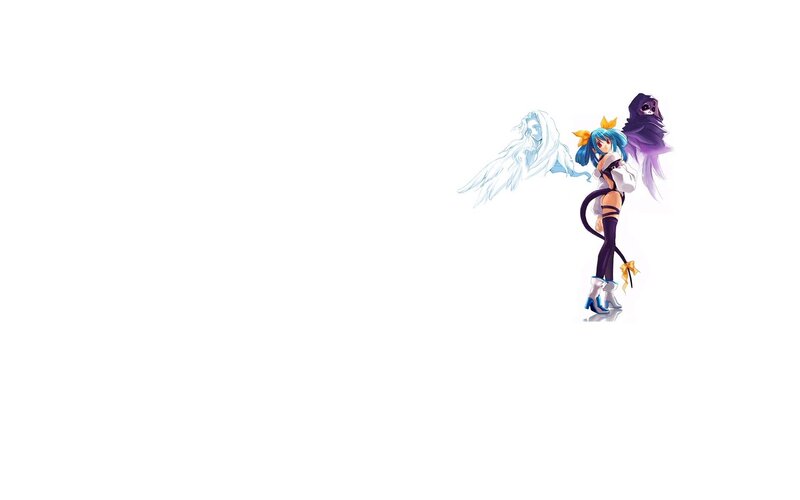 anime character with spirits