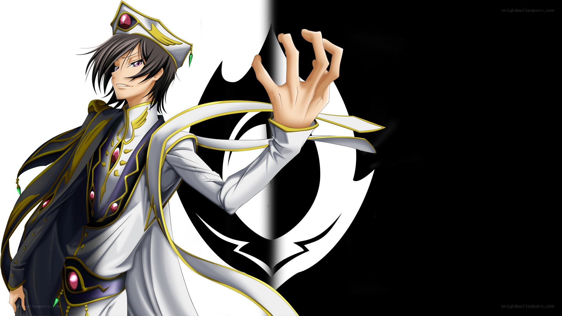 anime character with staff